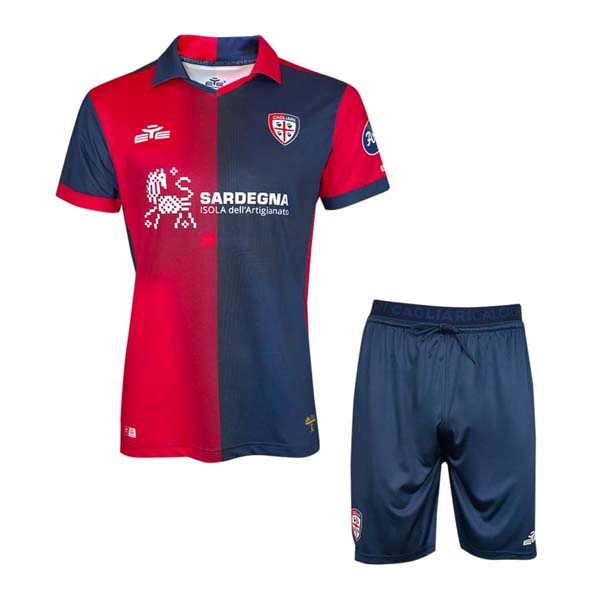Camiseta Cagliari Calcio 1ª Niño 2023 2024